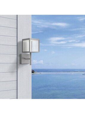 Access Lighting 20081LED-SG-SDG Reveal LED 22 " Outdoor Wall Sconce, Satin Gray
